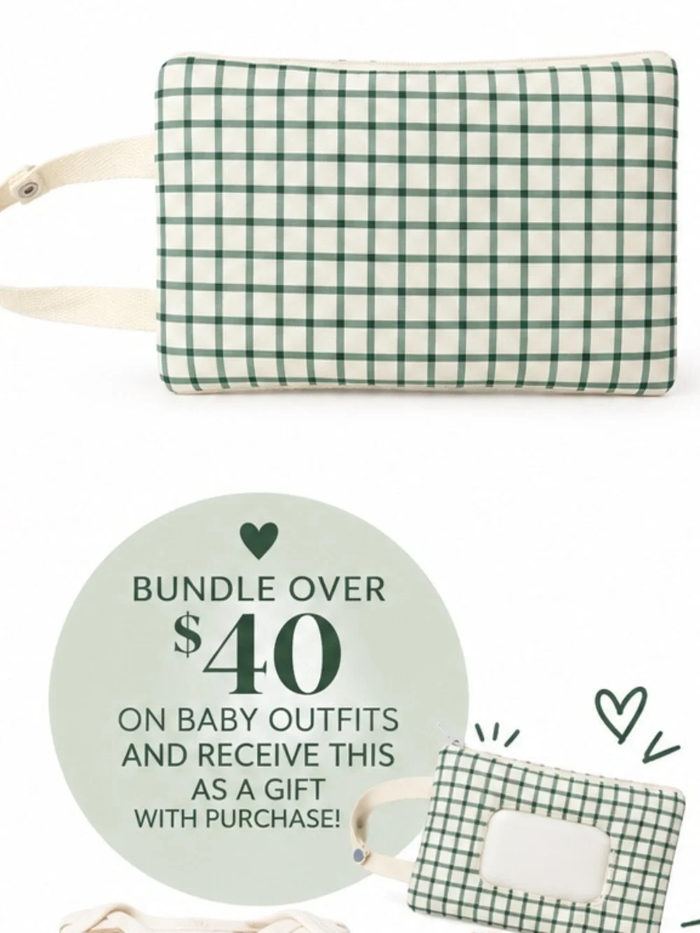FREE - Baby Wipes Holder Gift With Purchase – Bundle $40+ Baby Clothes